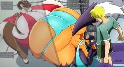 big_ass big_breasts breasts bubble_butt cleavage female furry huge_ass huge_breasts jonhexelleirr thick_thighs wide_hips