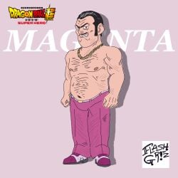 dragon_ball dragon_ball_super dragon_ball_super_super_hero flashgritz magenta_dbssh magenta_dragon_ball male male_only