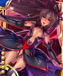 aoi_nagisa_(artist) aoi_nagisa_(metalder) aura curvy mizuki_yukikaze taimanin_asagi_battle_arena taimanin_asagi_battle_arena_all_card_gallery