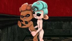anal cum_in_ass cum_inside danger(oc) gay gay_sex inkling inkling_boy male octoling octoling_boy on penetration_from_behind sfm source_filmmaker splatoon splatoon_3