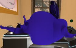 big_penis blueberry_inflation ferialexonar furry huge_cock hyper_penis inflation penis tagme thick_thighs wide_hips