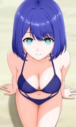 1girls actress arm_support bare_arms bare_belly bare_chest bare_hands bare_hips bare_legs bare_midriff bare_navel bare_shoulders bare_skin bare_thighs beach belly belly_button bikini bikini_bottom bikini_only bikini_top blue_eyebrows blue_eyes blue_eyes_female blue_hair blue_hair_female breasts busty busty_female busty_girl busty_teen cleavage closed_mouth_smile collarbone curvaceous curvaceous_body curvaceous_female curvaceous_figure curvaceous_hips curvaceous_teen curvy curvy_body curvy_female curvy_figure curvy_hips curvy_teen day daylight daytime exposed_arms exposed_belly exposed_chest exposed_hips exposed_legs exposed_midriff exposed_navel exposed_shoulders exposed_skin exposed_thighs eyebrows_visible_through_hair female female_focus female_only fingers half_naked half_nude halterneck high_resolution high_school_student highres hourglass_figure kurokawa_akane large_breasts lean_figure legs_closed legs_together long_hair looking_at_viewer medium_hair midriff naked naked_female naked_woman narrow_waist navel nude nude_female nudity oshi_no_ko outdoor outdoor_nudity outdoors outside pixiv_id_94796095 sand school_girl semi_nude shoulders simple_background sitting sitting_on_ass sitting_on_floor sitting_on_ground slender_body slender_waist slim_waist smile smiley_face smiling smiling_at_viewer smirk solo star-shaped_pupils star_eyes string_bikini swimsuit swimwear teen_girl teenage_girl teenage_tits teenager thick_thighs thighs upper_body wide_hips young_female young_woman