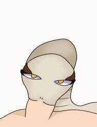 animated artist_request blowjob cum feral_focus flat_colors snake zoophilia