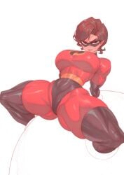 1girls abs big_breasts clothed clothing color elastigirl female female_focus female_only helen_parr hi_res large_breasts looking_at_viewer rebigaki_art sexy sexy_body sexy_female sexy_pose solo solo_female suit superheroine tagme the_incredibles thick_thighs voluptuous voluptuous_female yknivel