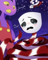 1boy1girl 1girl1boy 2d gangle_(the_amazing_digital_circus) jax_(the_amazing_digital_circus) tagme the_amazing_digital_circus