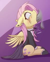 2018 absurd_res balls blowjob choker_snapping clothing cutie_mark digital_media_(artwork) disembodied_penis duo equine fearingfun feathered_wings feathers fellatio fluttergoth fluttershy_(mlp) friendship_is_magic goth hair hi_res long_hair male mammal my_little_pony oral pegasus penis pink_hair runny_makeup sex snap_my_choker solo_focus straight_hair tears ungulate ungulate_legs wings