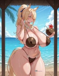 1girls ai_generated angel_yukkis ass big_ass big_breasts big_tits bikini breasts curvy curvy_female curvy_figure day fat_ass nipples oppai pussy pussy_juice seaside sexy_bikini sexy_female sexy_pose sigrid_(zenless_zone_zero) sigrid_de_l'azur sweat thong_bikini tits voluptuous_female wet wet_pussy zenless_zone_zero