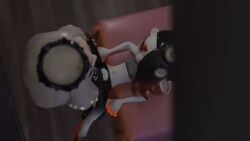 3d animated futa_on_female futanari hipminky pearl_(splatoon) shiver_(splatoon) sound splatoon tagme video