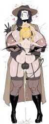 1futa 1girls ai_generated breasts_bigger_than_head cum cum_in_pussy cum_inside female_sensei_(blue_archive) futa_on_female futanari grabbing_breasts heart holding_breast huge_breasts ibuki_(blue_archive) massive_breasts thick_thighs thighhighs thighs vaginal vaginal_penetration vaginal_sex voluptuous voluptuous_female