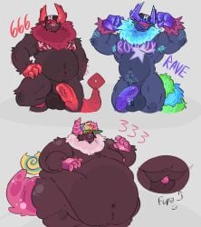 ballsack beast belly chubby_male cock forsaken forsaken_(roblox) guest_666 monster muscle_male overweight_male roblox