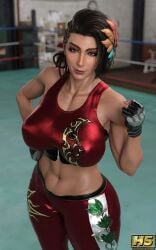 1girls 3d ass azucena_milagros_ortiz_castillo big_ass big_breasts breasts dark-skinned_female dark_skin female female_only hagiwara_studio latina namco peruvian_female tekken tekken_8 thick_thighs wide_hips