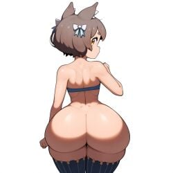 1boy 1femboy ai_generated ass big_ass big_thighs cat_ears cat_tail catboy felix_argyle femboy femboy_only girly huge_ass huge_thighs large_ass large_thighs looking_back male male_only re:zero_kara_hajimeru_isekai_seikatsu smesh_(artist) thick_thighs thighs trap voluptuous