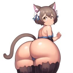 1boy 1femboy ai_generated ass big_ass big_thighs cat_ears cat_tail catboy fat_ass felix_argyle femboy femboy_only giant_ass gigantic_ass gigantic_thighs girly huge_ass huge_thighs large_ass large_thighs looking_back male male_only massive_ass massive_thighs re:zero_kara_hajimeru_isekai_seikatsu smesh_(artist) thick_thighs thighs trap voluptuous wide_hips wide_thighs