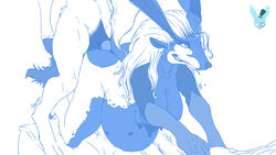 anal anthro belly big_belly big_breasts breasts canine female hair happy kemono lagomorph long_hair male mammal monochrome pregnant rabbit reisuke_(whiterabbit95) scarlett scarlett_(whiterabbit95) sex simple_background slightly_chubby straight white_background whiterabbit95