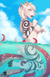 anthro anthro_only anus ass beach big_breasts blush breasts caprine cephalopod chest_tuft colored consensual_tentacles dripping drooling female fleet-foot fur furry gasp goat hair hi_res hooves horn looking_pleasured mammal marine moan moo_lawgoat nipples no_humans nude octopus open_mouth penetration piercing pussy saliva seaside sex simple_background smile solo swim tentacle tongue tongue_out tuft underwater vaginal_penetration vasira water white_fur