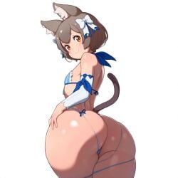 1boy 1femboy ai_generated ass big_ass big_thighs bikini fat_ass felix_argyle femboy femboy_only giant_ass gigantic_ass girly huge_ass huge_thighs large_ass large_thighs male male_only massive_ass re:zero_kara_hajimeru_isekai_seikatsu smesh_(artist) swimsuit thick_thighs thighs trap voluptuous wide_hips