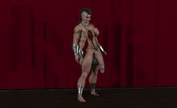 3d diphallia diphallism futa_only futanari huge_cock intersex joos3dart mortal_kombat multi_arm multi_limb multi_penis penis sheeva