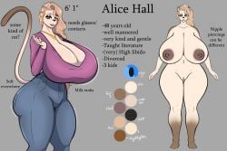 alice_hall big_breasts breasts cleavage female furry huge_breasts jigglephysics milf nipples pussy tagme thick_thighs wide_hips