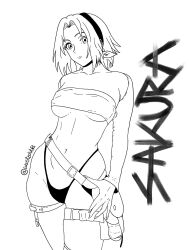 sakura haruno from naruto (classic) by wastedvoid