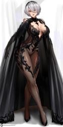 yorha 2b from nier (series) by enma (enmanuelart)