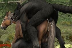skyrim werewolf from mythology by renderswithwolves