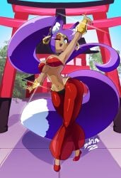 shantae (character) from shantae by zedrin