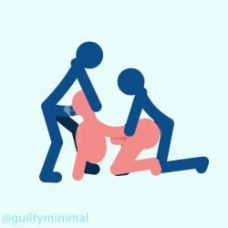1girls 2boys animated ass big_ass big_breasts big_penis breasts breasts_bigger_than_head cum cum_in_mouth cum_in_pussy cum_inflated_belly cum_inflation cum_inside cumflated_belly cumflation faceless_female faceless_male female female_penetrated fuwa_(guiltyminimal) guiltyminimal huge_ass huge_breasts huge_cock huge_penis inflation large_ass large_breasts large_penis male male_penetrating male_penetrating_female multiple_boys multiple_males no_sound oral oral_penetration oral_sex penetration saliva saliva_on_penis saliva_trail sex shorter_than_10_seconds spitroast stick_figure stickfigure sticklewds stickman stickwoman stomach_bulge tagme video