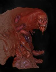 screaming guts from look outside by anonymous artist