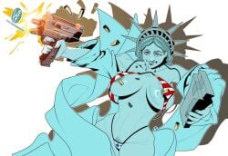 lady liberty fan art