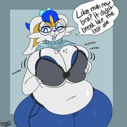 big_breasts breasts breena_(thixxen) cinderace cleavage female furry huge_breasts pokemon pokemon_(species) tagme thick_thighs thixxen wide_hips