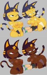ankha from animal crossing by purple yoshi draws