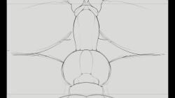 animal_genitalia animal_penis animated anthro belly canine_genitalia canine_penis clitoris female fur genitals jadenarts jdn_does_weird knot knotting male male/female monochrome mp4 navel no_sound penetration penis pussy sex sheath straight tagme vaginal_knotting vaginal_penetration video