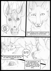 animal_genitalia antlers arania balls canine cervine comic cuntboy dave_(tcitw) dialogue english_text feral fox full-package_cuntboy fully_sheathed fur hair herm hermaphrodite horn intersex keith_(tcitw) male maleherm mammal monochrome multi_genitalia nude page_360 penis pussy sheath teats text the_cabin_in_the_woods_(arania)