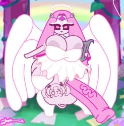 2026 big_breasts big_thighs breasts cock_vore cookie_run cookie_run_kingdom devsisters doopie doopkaboom_(artist) equine_penis eternal_sugar_cookie female futa_only futa_solo futanari hollyberry_cookie horsecock huge_breasts intersex penis tagme thick_thighs vore