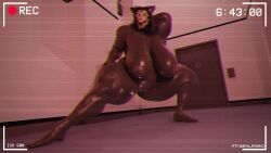 3d_(artwork) anthro areola aroused big_breasts big_butt bodily_fluids bone bouncing_breasts breasts butt camera canid canine crouching curvy_figure digital_media_(artwork) female fur genitals glistening glistening_body grey_body grey_skin hair hi_res huge_breasts huge_butt looking_at_viewer malo mammal monster nipples nude open_mouth overweight overweight_female recording scp-1471-a scp_foundation skull skull_head smile solo spread_legs spreading tail teeth text thick_thighs tongue tongue_out trashy_ryoko voluptuous vulva wide_hips