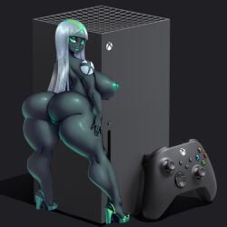 xbox series x-tan from microsoft by supersatanson