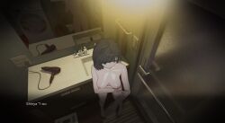 1girls 2023 3d adorable_face adorable_female blush female_virgin fully_nude game game_cg hair_dryer hidden_camera hiiragi_yume medium_breasts mirror naive neighbor nerd nerdy_male original original_character phone_number pink_nipples room_(game) smile vanilla video_game video_games virgin virgin_female visual_novel voluptuous_female voyeur voyeur_pov voyeurism