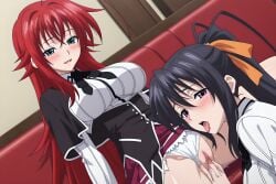 akeno himejima from high school dxd by lovehuwu