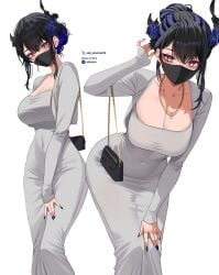 nerissa ravencroft from hololive by oioi ainomo