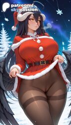 albedo (overlord) from christmas by skypassion