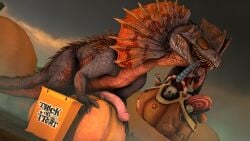 dino from ark survival evolved by margevonn