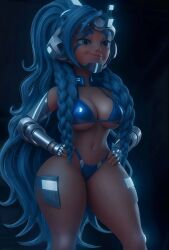 bikini cloe cloe_(desafio_champions_sendokai) desafio_champions_sendokai desafio_champions_sendokai_cloe edit edited edited_art edited_screencap retro sendokai sendokai_champions sendokai_champions_cloe sendokai_cloe