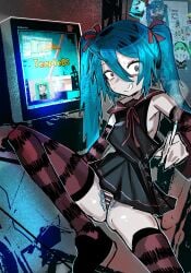 deep web miku from vocaloid by y2kqtz