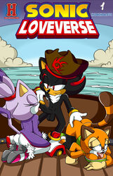 archie_comics ass balls black_fur black_penis blaze_the_cat boat breasts captain cat_ears closed_eyes comic cover_page feline feline fellatio fingering hedgehog hedgehoglove licking_penis looking_pleasured mammal marine_the_raccoon oral orange_fur penis pirate_hat presenting purple_fur raccoon raccoon_tail red_eyes sea shadow_the_hedgehog shoes smile sonic_(series) sonic_universe striped striped_tail tail tongue tongue_out tuft vessel