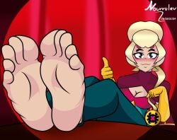 1girls brawl_stars charlie_(brawl_stars) feet foot_fetish foot_focus nourrulev soles