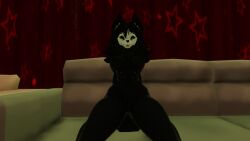 bed big_ass big_breasts cryptiacurves furry furry_female furry_tail mal0 malo scp-1471 scp-1471-a_(da.nilkaz) scp_containment_breach scp_foundation vrchat vrchat_avatar