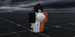 1girls 3d big_breasts black_hair breasts carriecreates fangs fish fish_girl fish_tail messy_hair roblox roblox_avatar robloxian tagme thighs whatsupredditnation