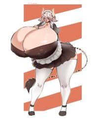 1girls ass_bigger_than_head breasts_bigger_than_head breasts_bigger_than_torso bursting_breasts cowgirl enormous_breasts horns hyper hyper_ass hyper_breasts jeelbyart tagme