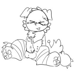 cock dandy's_world erect furry goob_(dandy's_world) male penis thexanaxzaza