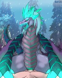 2018 auroth_the_winter_wyvern belly_scales claws cowgirl_position cyan_pussy domination dota dota_2 dragon duo female femdom feral fur furred_dragon glowing glowing_pussy hair horn human lying male male_human/female_feral male_pov on_back on_top open_mouth penetration pov pussy pussy_juice scales scalie sex straight stripes thick_thighs vaginal_penetration video_games wingedwilly wyvern